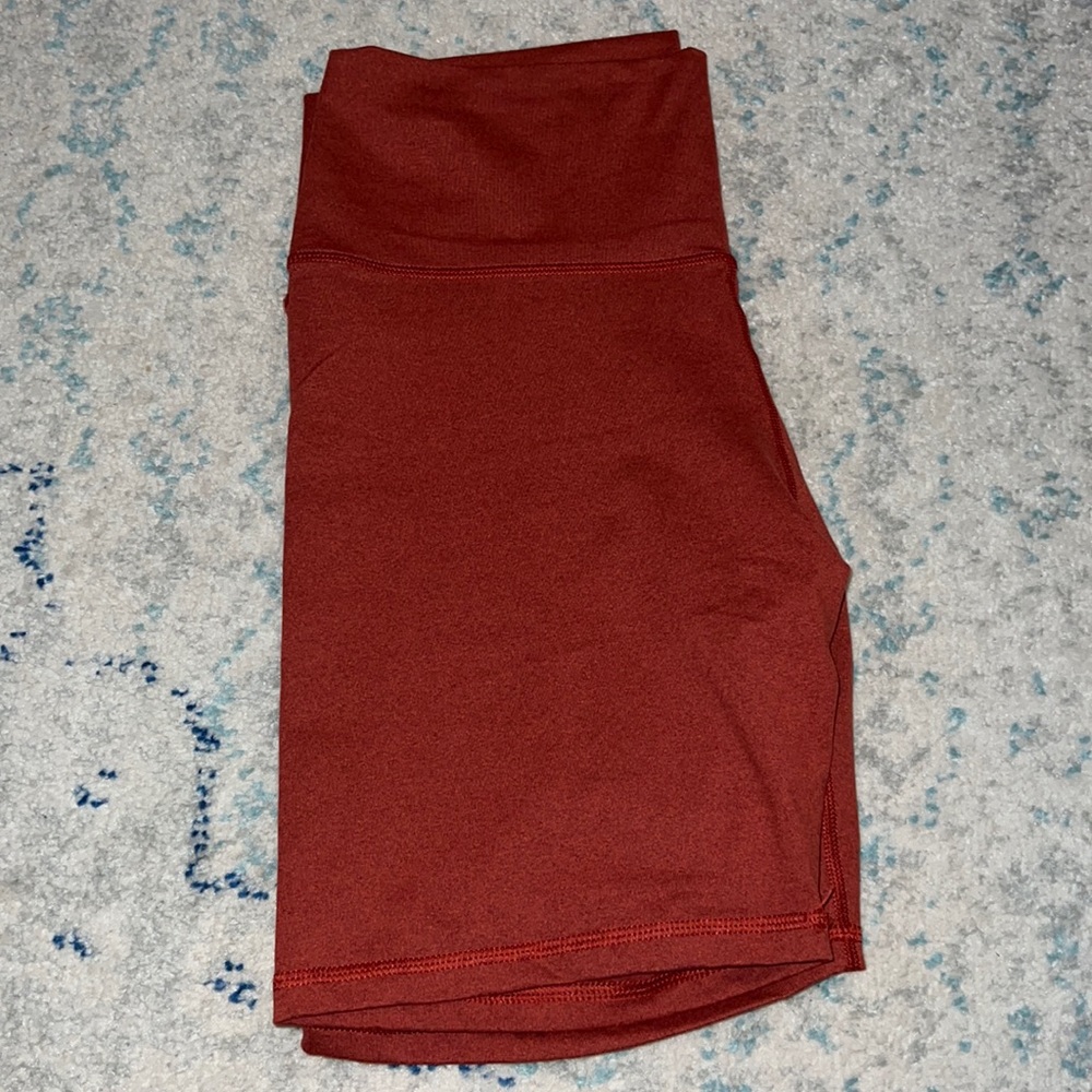 Aerie Red Bike Shorts